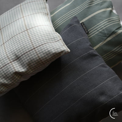 Cushion Cover - Parallel Hues Grid