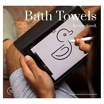 Cotton Waffle Bath Towel - Itsy Ally Pack (Pack of 2)