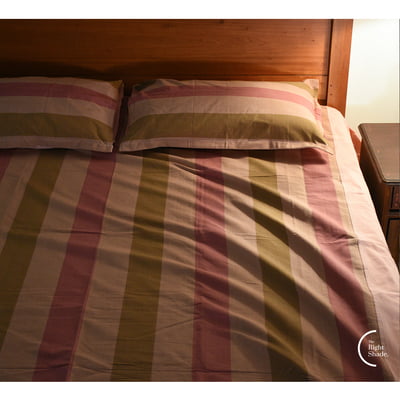 Cotton Bedsheet - Muted Pink