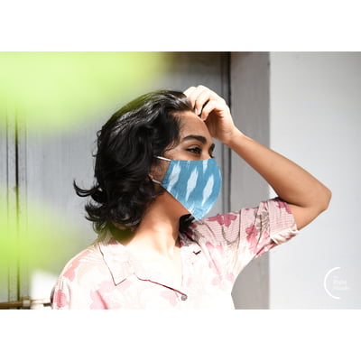 Cotton face mask - Offbeat 1.1 (Pack of 3)