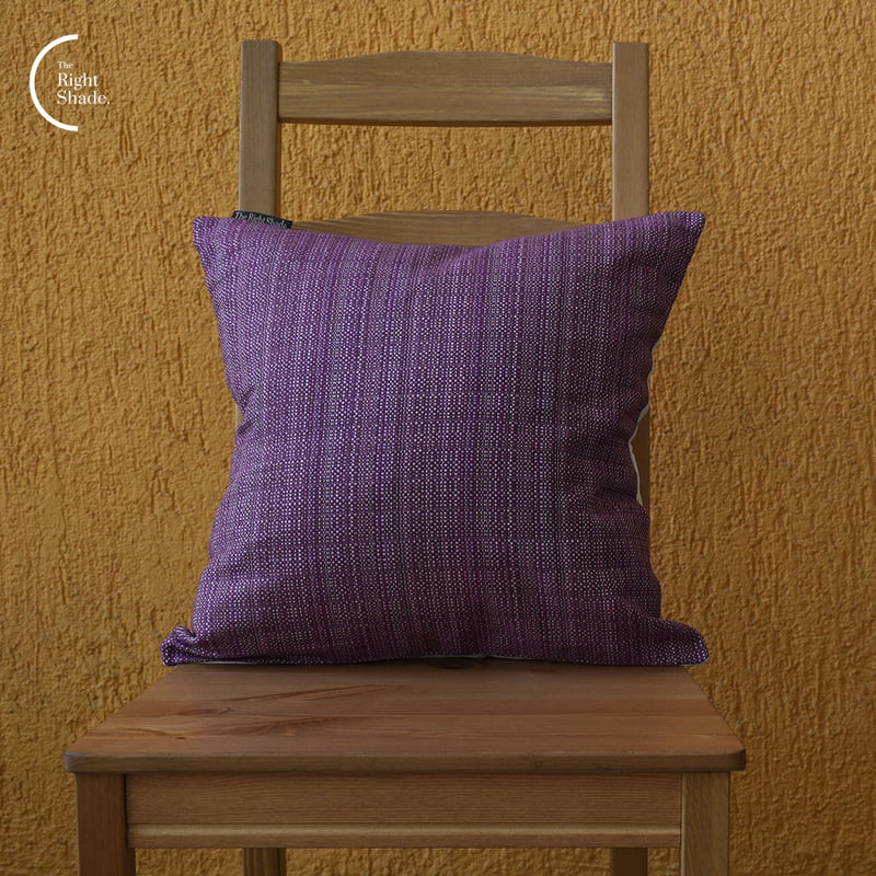 Cushion Cover - Parallel Hues Innate Purple