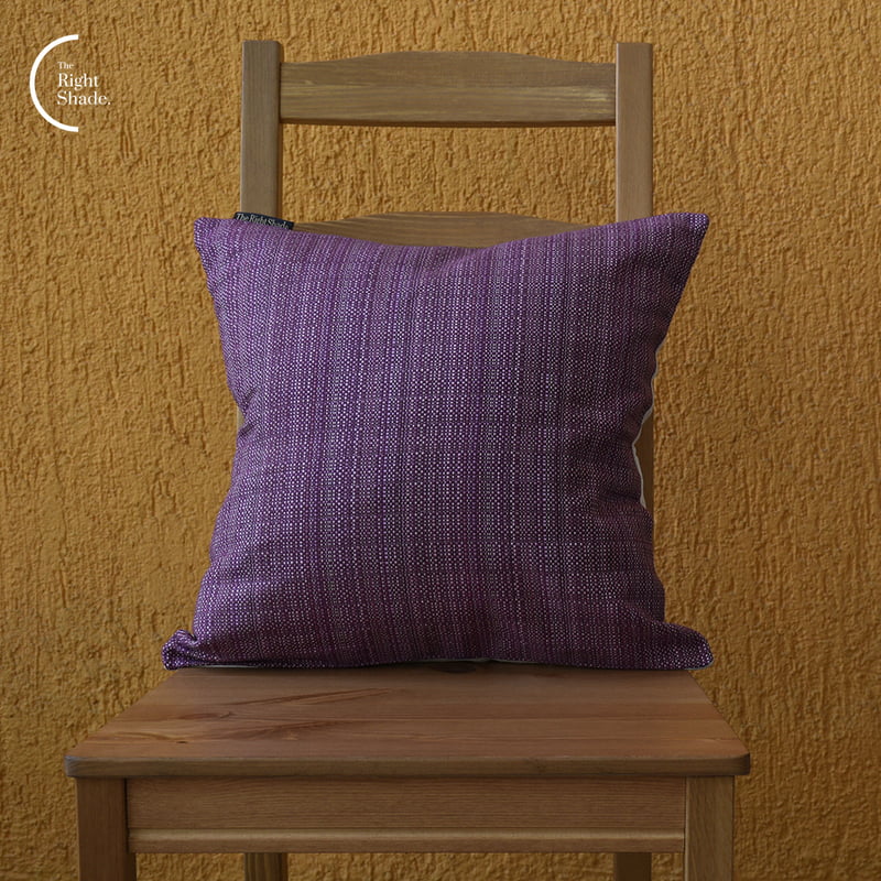 Cushion Cover - Parallel Hues Innate Purple Cushion Cover - Parallel Hues Innate Purple