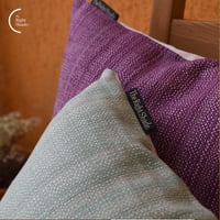 Cushion Cover - Parallel Hues Innate Pista Cushion Cover - Parallel Hues Innate Pista