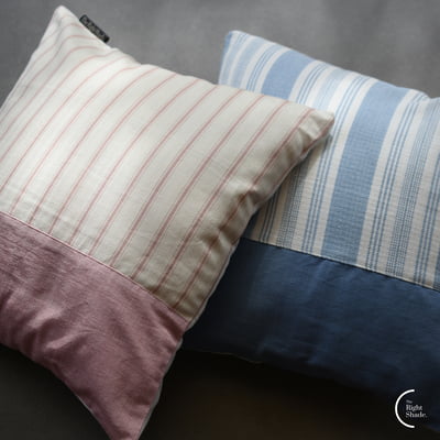 Cushion Cover - Parallel Hues Silent Pink